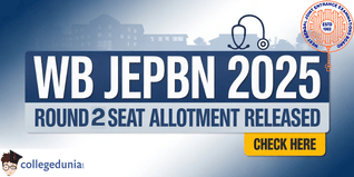 WB JEPBN 2025 Round 2 Seat Allotment Result Out @wbjeeb.in; Check Here!